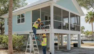 Plumber repairing a pipe in Cape Coral, FL for reliable plumbing service