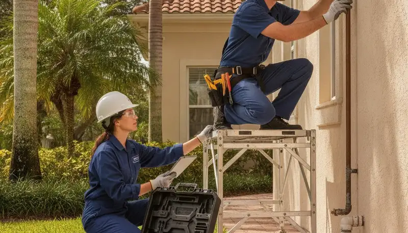 Cape Coral, FL plumber providing expert plumbing repair for residential and commercial service calls