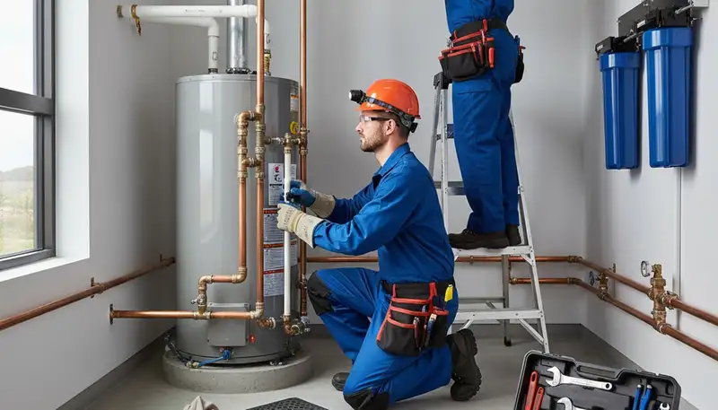 Cape Coral, FL plumber repairing a home pipe for leak prevention and storm-season protection