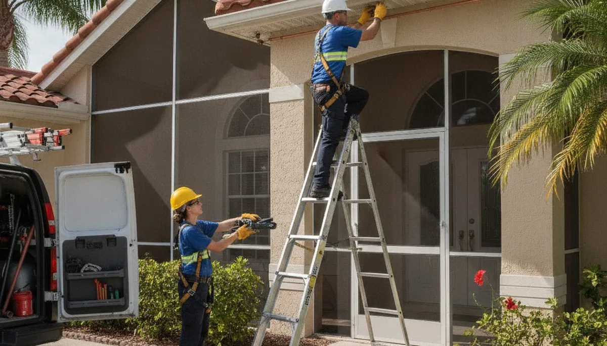 Cape Coral, FL plumber repairing a residential plumbing issue for local home service customers