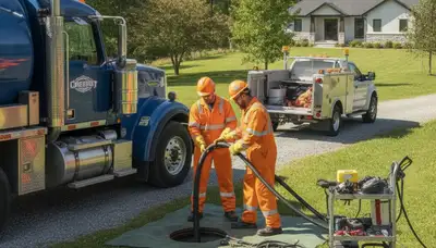 Cape Coral, FL septic pumping service by On Call Plumbers for residential plumbing maintenance