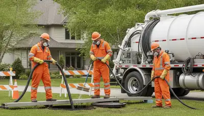 Cape Coral, FL septic tank cleaning by On Call Plumbers for residential plumbing maintenance